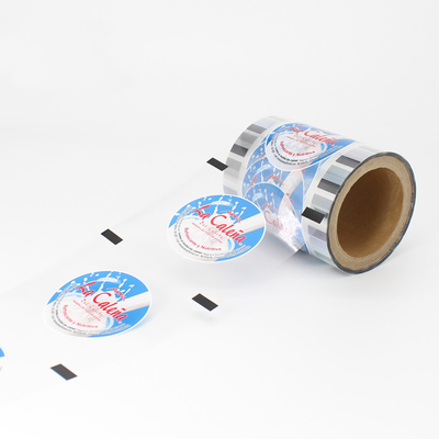 Rotolo di film d'imballaggio di sigillatura laminato stampato di plastica del sigillatore della tazza di tè del latte del rotolo di film della tazza