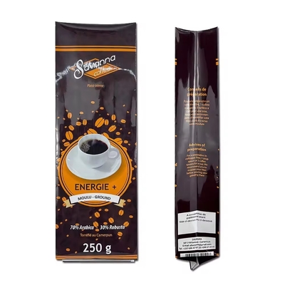 Sacchetti personalizzati Side Gusset Sacchetto di caffè a prova di umidità Sacchetto Stand Up Sacchetto di tè Sacchetti di imballaggio
