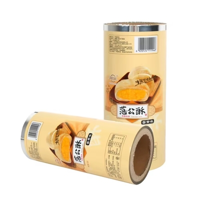 New Food Fast Continuous Roll Aluminum Flexible BOPP CPP Film Plastic Roll Coffee Stick Latte Tè in polvere Sacchetto di film a rotoli