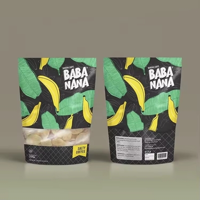 Ingrosso Logo personalizzato Snack di plastica Mango Imballaggio di frutta secca Stand Up pouch sacchetto di imballaggio di cibo secco