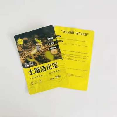 Stampa personalizzata di qualità alimentare cerniera lucida resistente all'umidità Caramelle auto-stante cerniera confezionamento sacchetti di plastica
