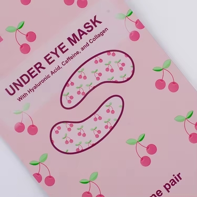 Borsa di alluminio composto di alluminio puro stampata su misura 3 lati Borsa di alluminio sigillata a calore Borsa maschera Maschera Borsa di imballaggio cosmetica