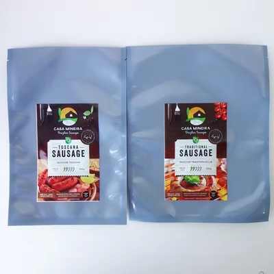 Imballaggio per alimenti marini in plastica trasparente Mylar, laminato su misura, sigillato, sigillato