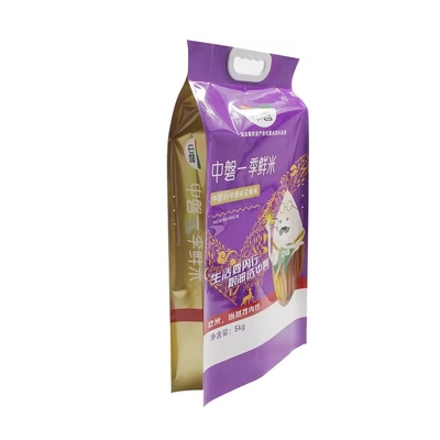 Sacchetti di imballaggio in plastica trasparenti in PA/PE, sacchetti a vuoto, sacchetto di imballaggio per la conservazione degli alimenti, sacchetto di mattoni di riso