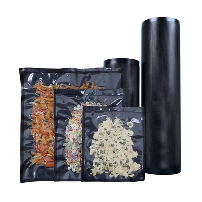 Sacchetto aspirapolvere con texture e in rilievo, risparmio alimentare, sacchetto aspirapolvere, sacchetto aspirapolvere trasparente/nero