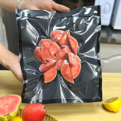Sacchetto aspirapolvere con texture e in rilievo, risparmio alimentare, sacchetto aspirapolvere, sacchetto aspirapolvere trasparente/nero