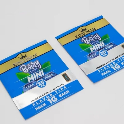 Stampa digitale 3.5g 7g 14g 28g Sacchetti antiodore Mylar a prova di bambino Fogli di alluminio ricapsulabile Sacchetti di sigillamento a tre lati