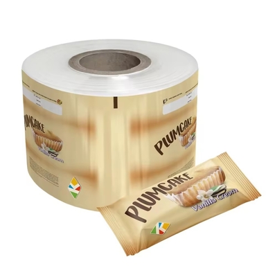 Film di imballaggio alimentare stampato su misura in foglio di alluminio/sacchetto laminato di plastica per imballaggio film di plastica per snack