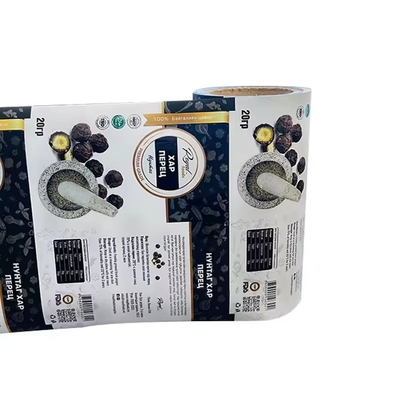 Acciaio di alluminio e plastica imballaggio flessibile per alimenti film roll sachet per taro pomodoro patatine confezionate