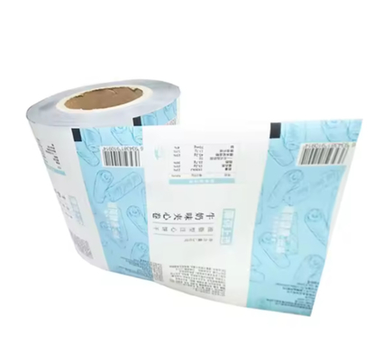 Rulli di pellicola di imballaggio flessibile per alimenti, stampati su misura, resistenti all'umidità, rulli di pellicola di laminatura di plastica