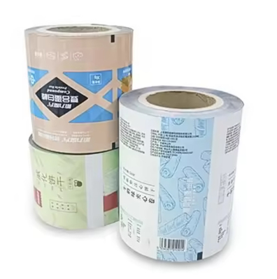 Rulli di pellicola di imballaggio flessibile per alimenti, stampati su misura, resistenti all'umidità, rulli di pellicola di laminatura di plastica