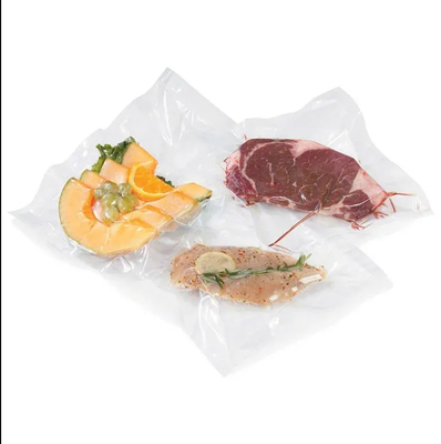 Acciaio a prova di perdite di grado alimentare stratificato trasparente pesce di nylon pesce di mare imballaggio in plastica sigillo termico sacchetti sigillo a vuoto