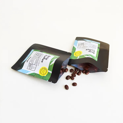 Digitale stampato 3 lati sigillato Flat sacchetto sacchetto per filtro di caffè a goccia imballaggio ascensione orecchio sacchetto di caffè