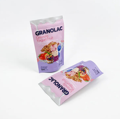Logo personalizzato Doy Pack Stand Up Bag Food Flessibile imballaggio sacchetto produttore Zip Lock Stand Up Bags