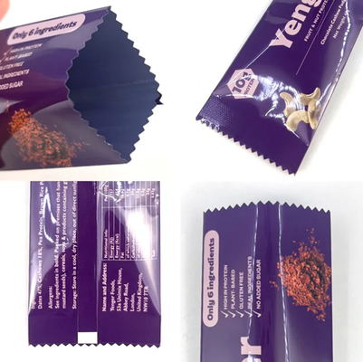 Sacchetti di plastica personalizzati di alta qualità sacchetto di sigillo posteriore per sacchetto di imballaggio in polvere