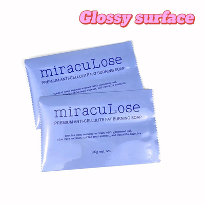 Borsa di plastica piccola stampata su misura Borsa di sigillo laterale Borsa di cuscino Borsa di sapone imballaggio borse Mylar