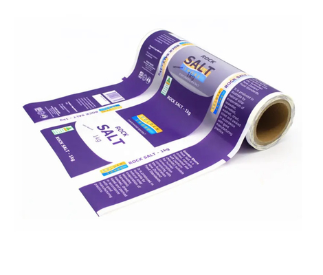 Imballaggio per stampa su misura Rollo di plastica Bopp/Pet/Ldpe Film con imballaggio alimentare per finestre