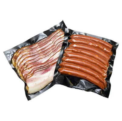 Sacchetti di sigillazione a vuoto per alimenti, sacchetto di sigillazione alimentare a vuoto biodegradabile stampato su misura