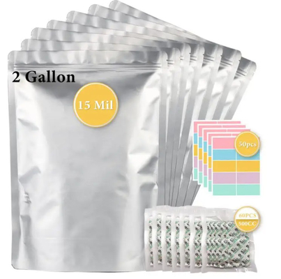 Imballaggio ri-chiudibile per alimenti stampato su misura in matta di plastica Bolsa di alluminio Zipper Stand Up Bag With Zipper
