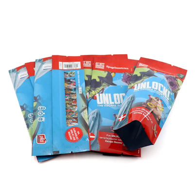3 sigillo laterale stampa personalizzata snack imballaggio sacchetto di plastica sigillabile termicamente sacchetto / sacchetto di plastica sigillato posteriore