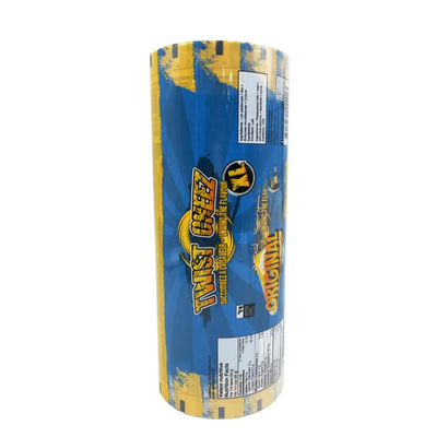 Bopp stampato su misura PET CPP PE film laminato metallizzato rotolo imballaggio flessibile snack caramelle pizza alimenti pellicola di plastica