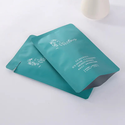 Piccole bustine di campioni cosmetici in foglio di alluminio 3 lati sigillati con borsa piatta per lozione per la cura della pelle
