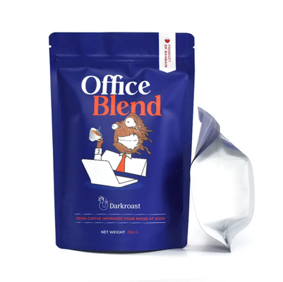 Disegno personalizzato Impresso antiodore 100g 500g Stand Up Zipper Bag Sachet Supplements Whey Coffee Packaging Mylar Bag