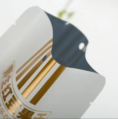 Stampa su misura Matta Folio di alluminio Sacchetto di plastica Imballaggio alimentare Frutta Doypack Borse a cerniera Borse a mano Borse alimentari