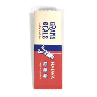Bordi dentati stampati su misura Sigillo laterale posteriore Sacchetto alimentare di plastica Biscotti Barrette di cioccolato Cereali Imballaggio sacchetto Mylar