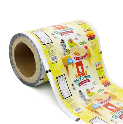 Film laminato di tipo alimentare riciclato su misura, di plastica, di piccolo volume, di imballaggio morbido