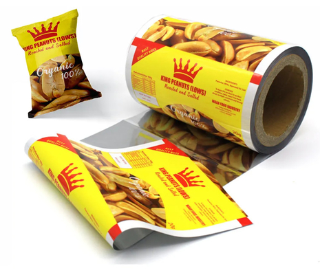 Fabbrica di pellicole di stampa di plastica utilizzate per gli snack/patate fritte/noci