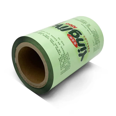 Imballaggio flessibile per alimenti Film laminante in PET Film laminato in plastica Formato a rotoli stampato resistente all'umidità Morbido personalizzato