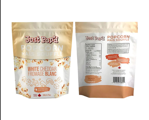 Doypack personalizzato Stand Up Top Zipper Frutta secca Pacchetto alimentare Borsa di arachidi e noccioline Borsa di pino Arachidi miscelati Cashew Nuts Imballaggio