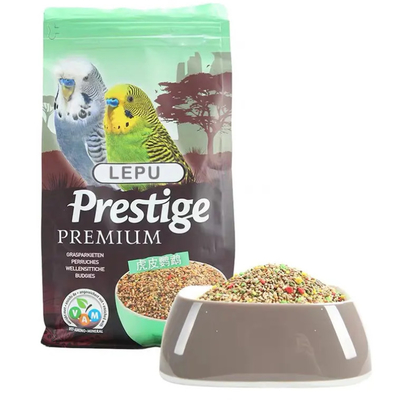 Stampa del logo personalizzata Gusset laterale eco-friendly Ziplock di plastica asciutto per cani, gatti, pesci, animali da compagnia Alimenti a fondo piatto Sacchetto di alimenti per uccelli selvatici Imballaggio alimentare