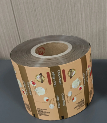 Imballaggio alimentare con pellicola laminata stampata su misura in alluminio di qualità alimentare