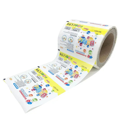 Imballaggio automatico Film di plastica biodegradabile Fogli di film a rotolo Sacchetto Film di plastica per snack