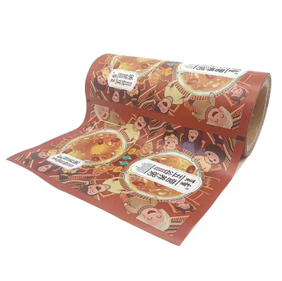 Imballaggio automatico Film di plastica biodegradabile Fogli di film a rotolo Sacchetto Film di plastica per snack
