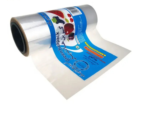 Stampe personalizzate di qualità alimentare Chips Sacchetti di imballaggio Rulli di laminato PET Sacchetto di plastica Rollo Mylar Aluminio Rollo di pellicola di foglio di imballaggio