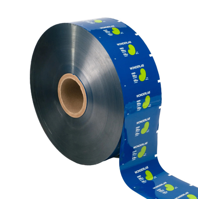 Rollo di imballaggio in foglio di alluminio Film di plastica Imballaggio automatico Film stratificato Snack Caramelle Biscotti Patatine Patatine Frittate Film in sacchetto