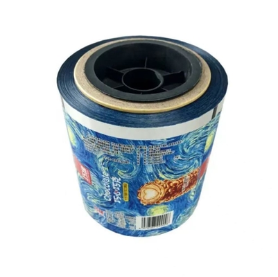 Ordine su misura Chips di qualità alimentare Pellicola di imballaggio Rulli di PET Sacchetto di plastica Rollo di Mylar Aluminio Rollo di pellicola di foglio di imballaggio