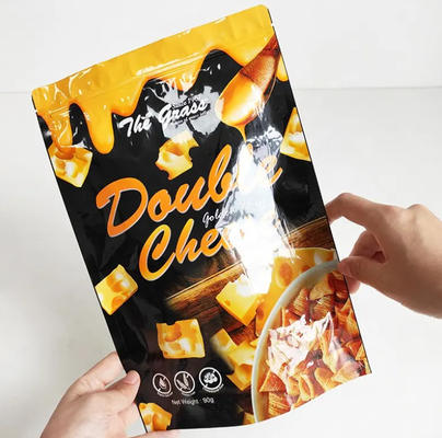 Stampa personalizzata con sacchetto di imballaggio per snack di mais sigillabile a calore