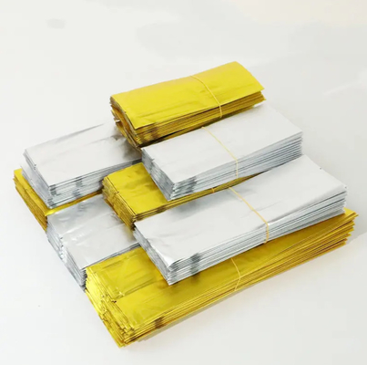 Disegno personalizzato Stampa di foglio di alluminio Mylar Stand Up Bag Hot Seal Side Gusset Bag Food Tea Coffer Packaging Bag Bag With Logo