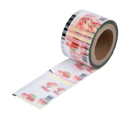 Stampa su misura Filtro di imballaggio a sfera di sacchetto di qualità alimentare Pe Bopp Caramelle Lollipop Cioccolato Alimenti auto-imballaggio Filtro a sfera di imballaggio