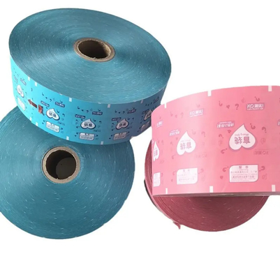 Imballaggio alimentare stampato su misura con sigillo termico PET BOPP Pellicola di plastica in rotolo Caramelle e cioccolato, pellicola in foglio di alluminio con ordini