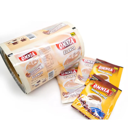 Stampa personalizzata Bolsone di gelatina Snack Imballaggio automatico Patatine in frullato Rulli di imballaggio Rulli di imballaggio alimentare laminati