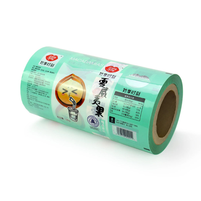 Prodotto all'ingrosso di pellicole laminate per imballaggi alimentari per biscotti, snack, patatine fritte, biscotti