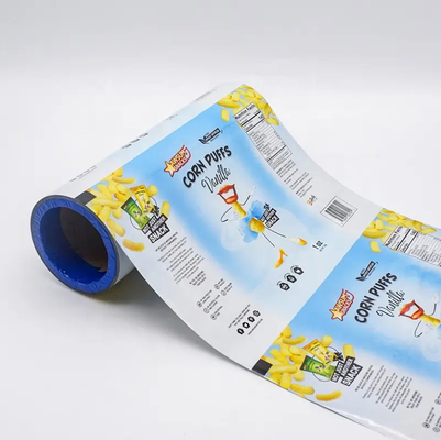 Fogli di alluminio laminato plastico alimentare flessibile confezionamento film roll sacchetto per Taro pomodoro patatine confezionamento