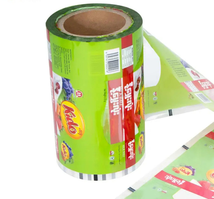 Imballaggio alimentare personalizzato Pellicola di plastica Nachos Pita Chips Alimenti Pellicola di imballaggio flessibile Pellicola di plastica laminata automatica