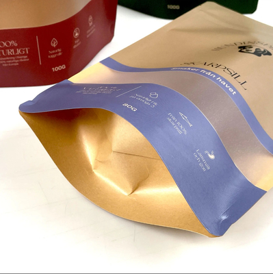 Imballaggio alimentare riutilizzabile Sacchetto stand-up Nut Snack immagazzinamento sacchetto sigillato imballaggio di plastica sacchetto di foglio di alluminio