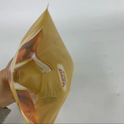 Sacchetto di plastica eco-compatibile ri-chiudibile Farina di fagioli Caramelle biscotti Snack Sacchetto di confezione Stand Up Zipper Bag For Food